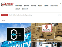 Tablet Screenshot of equitygrades.com